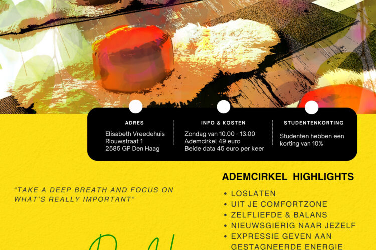 Ademcirkel 1 februari en 8 maart 2026